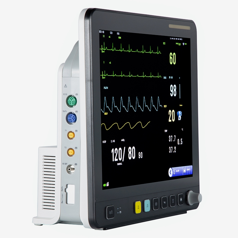 Monitor EKG Multiparameter Layar Sentuh Hewan VE15