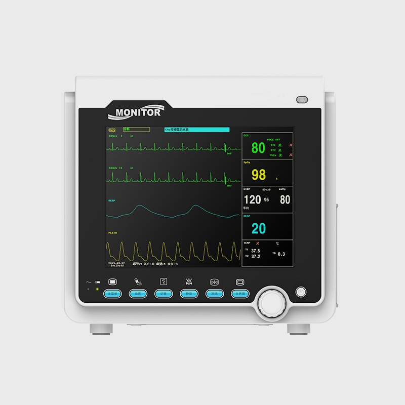 Monitor Hewan Multiparameter Layar Besar 8 Inci Portabel CMS6000VET