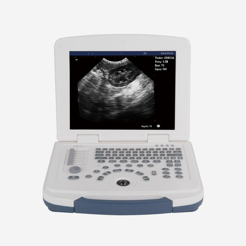 Pemindai Ultrasound Hewan Laptop Portabel 12,1 Inci untuk Hewan Besar CBV-MU10