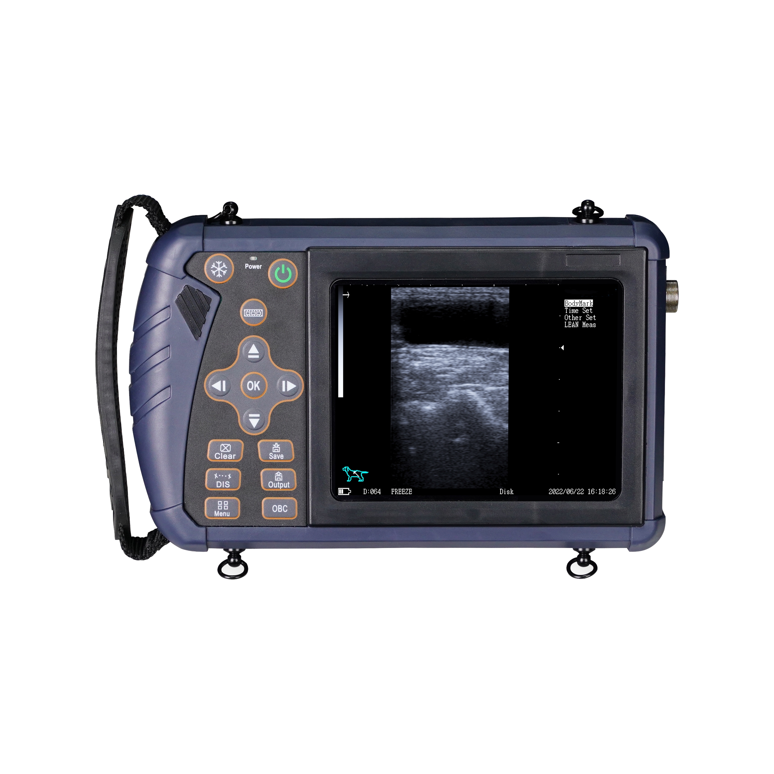 Pemindai Ultrasound Genggam Hewan Multifungsi CBV-S1