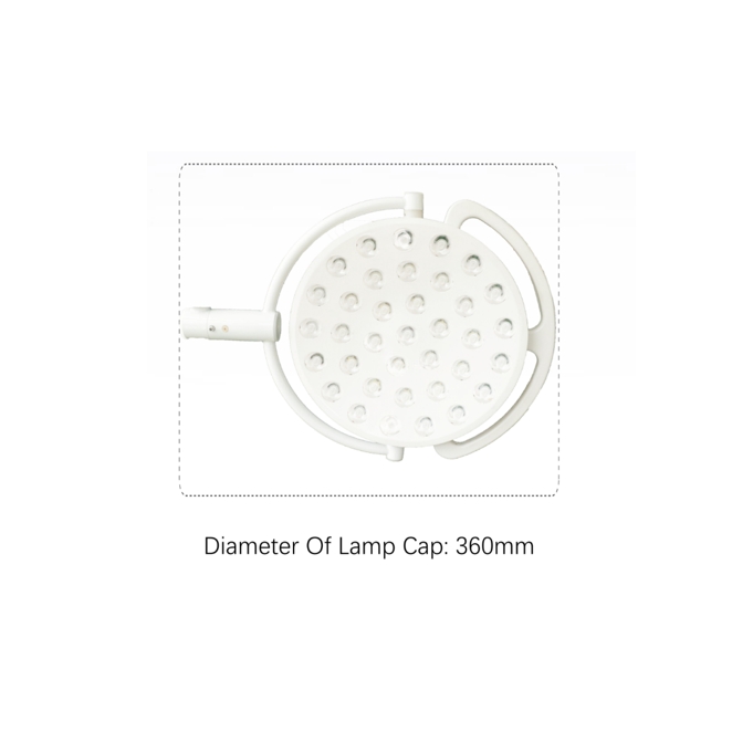 Lampu LED Portabel Lampu Operasi Hewan PLM-500L